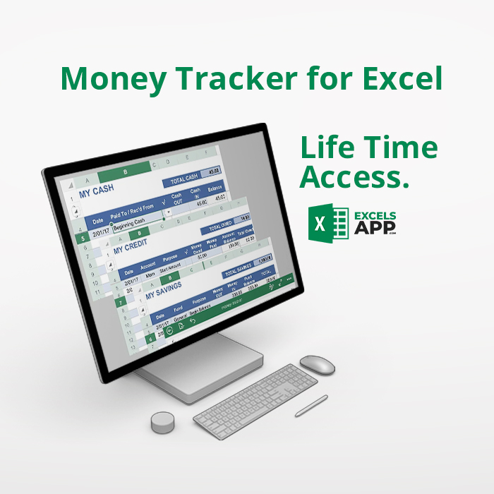 Money Tracker For Excel Excels App
