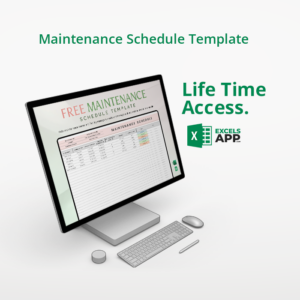 Maintenance Schedule Template