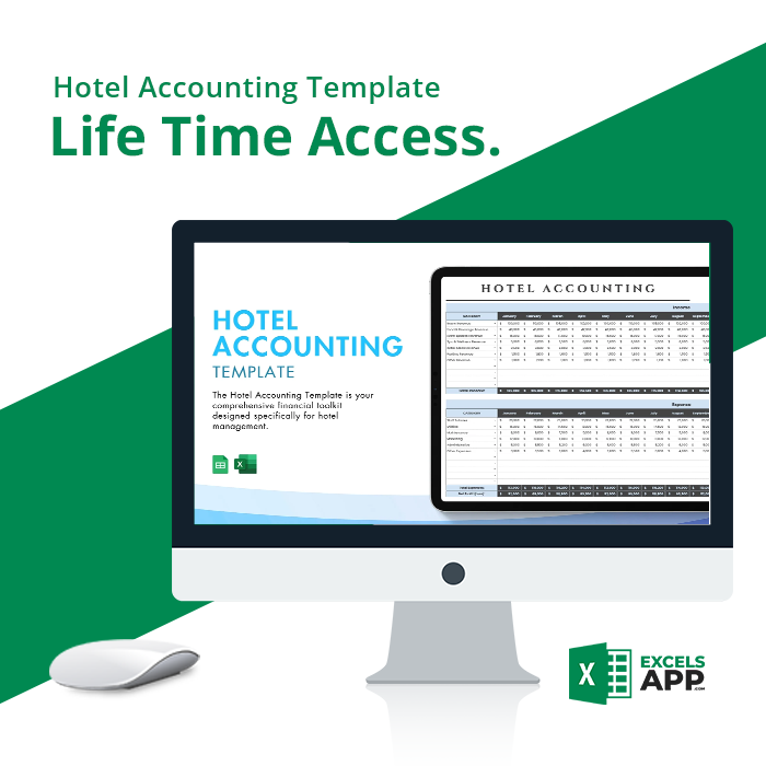 Hotel Accounting Template Excels App