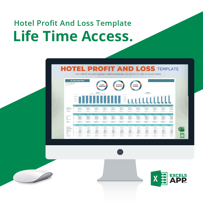 Hotel Profit And Loss Template Excels App