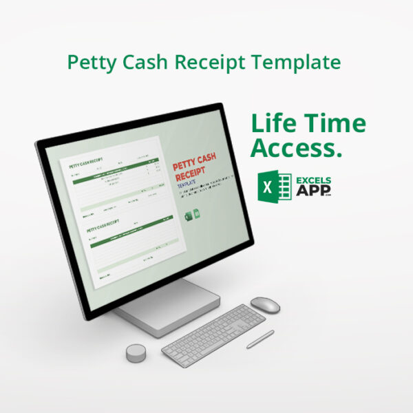 Petty Cash Receipt Template Excels App