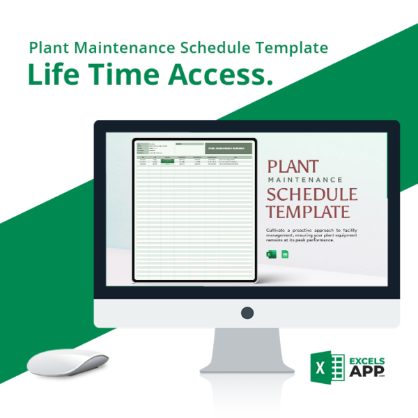 free excel templates for plant maintenance