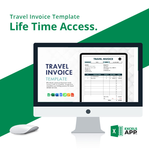 Travel Invoice Template