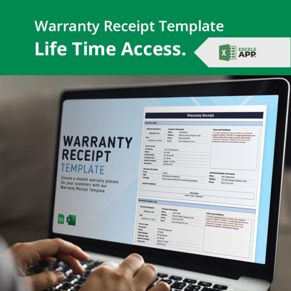 Warranty Receipt Template